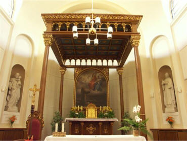 obrázek kaple interier